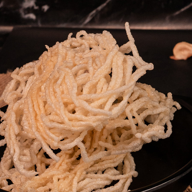 OMAPODI VADAM (THENKUZHAL VADAM / RICE NOODLES FRYUM)