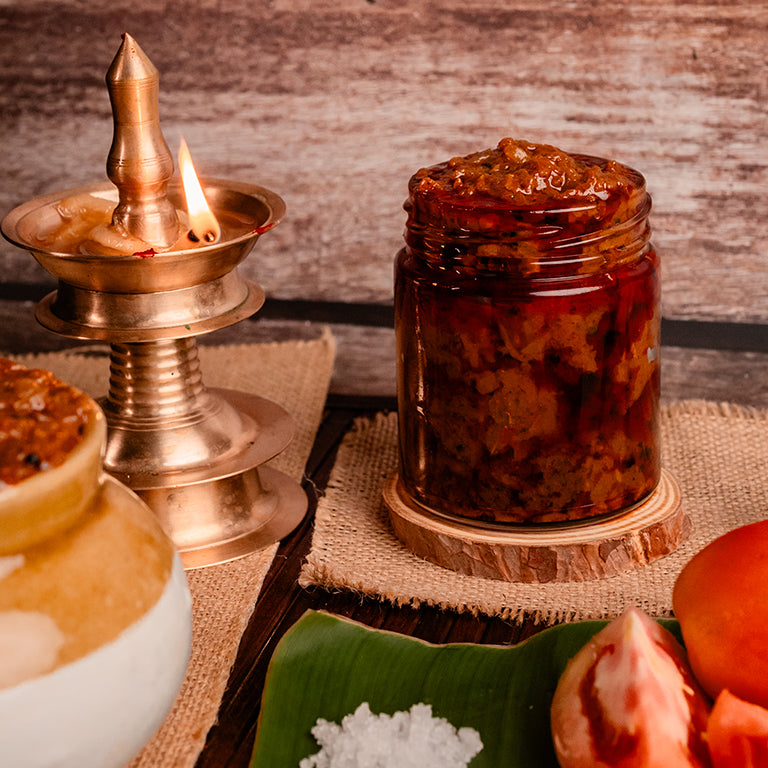 TOMATO THOKKU (THAKKALI THOKKU / TOMATO RICE MIX)