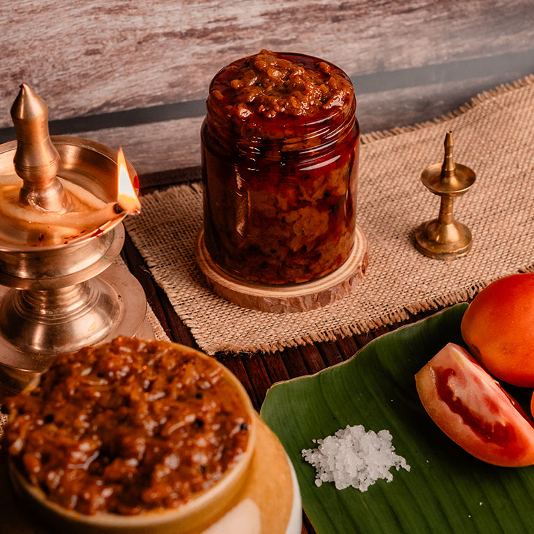 TOMATO THOKKU (THAKKALI THOKKU / TOMATO RICE MIX)